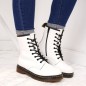 Insulated leather boots Filippo W PAW77B white