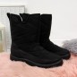 Waterproof snow boots NEWS W EVE309A black