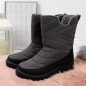 Gray NEWS W EVE309B waterproof snow boots