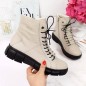 Insulated boots Rieker W X3428 beige