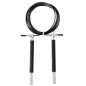 Fast skipping rope HMS SK54 black / silver