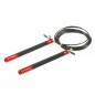 Fast skipping rope HMS SK54 black / red