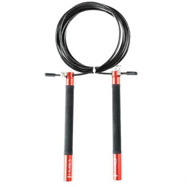 Fast skipping rope HMS SK54 black / red