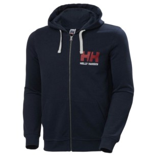 Felpa con cappuccio e zip intera con logo Helly Hansen M 34163-597