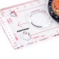 Meteor compass with ruler 71021