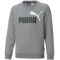 Felpa Puma ESS + 2 Col Big Logo Crew FL Jr 586986 03