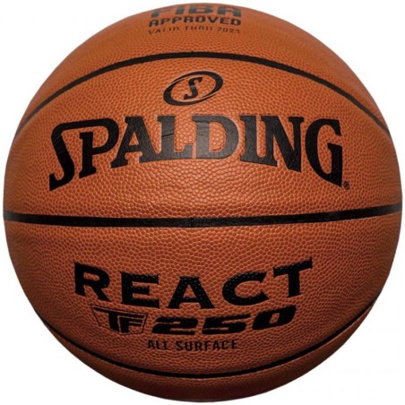 Basketball Spalding React TF-250 Logo Fiba 76967Z