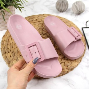 Beach slippers Big Star W FF274A387 pink