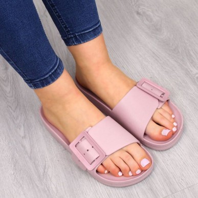 Beach slippers Big Star W FF274A387 pink