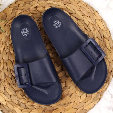 Beach slippers Big Star W FF274A388 navy blue