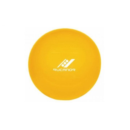 Palla da ginnastica Rucanor Gym Ball 45cm giallo + pompa