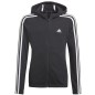 Adidas Essentials 3S Full-zip Hoodie Jr GQ8356