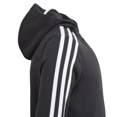 Felpa con cappuccio Adidas Essentials 3S Full-zip Jr GQ8356