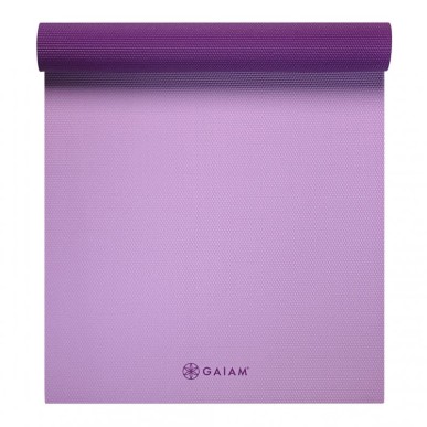 Double-sided Yoga Mat Gaiam Plum Jam 6 mm 60526