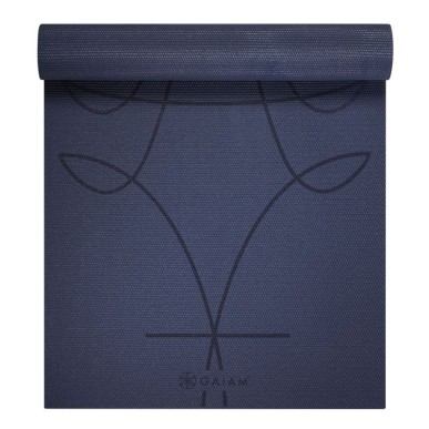 Yoga Mat Gaiam Inchiostro di allineamento 6 mm 64015