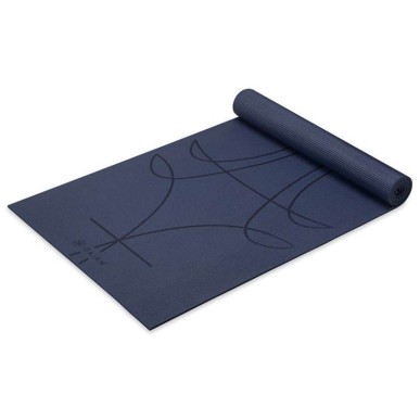 Yoga Mat Gaiam Aligment Ink 6 mm 64015