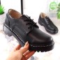 Leather boots Filippo W PAW76A black