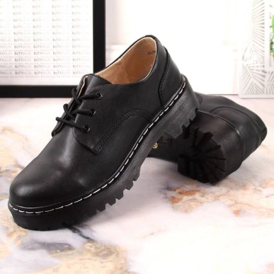 Leather boots Filippo W PAW76A black