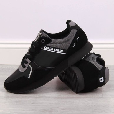 Scarpe sportive Big Star M JJ174145 nere