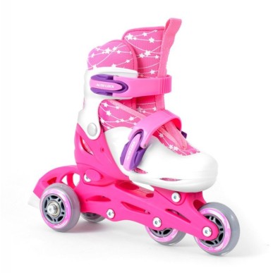 SMJ Sport Combo Pink LED set: 2in1 roller skates HS-TNK-000009549