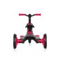 Triciclo, carrello Globber Explorer Trike Rosso 630-102 HS-TNK-000013814