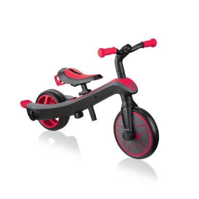 Triciclo, carrello Globber Explorer Trike Rosso 630-102 HS-TNK-000013814