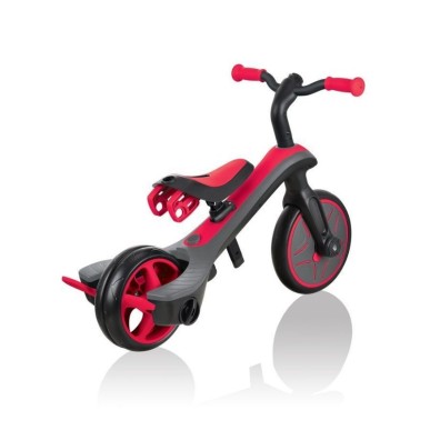 Triciclo, carrello Globber Explorer Trike Rosso 630-102 HS-TNK-000013814