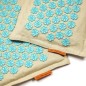 Acupressure mat + SMJ sport pillow YG009 Premium Eco (flax, coconut, buckwheat)