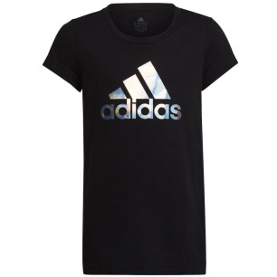 Adidas Dance Metallic Print Tee Jr HD4407