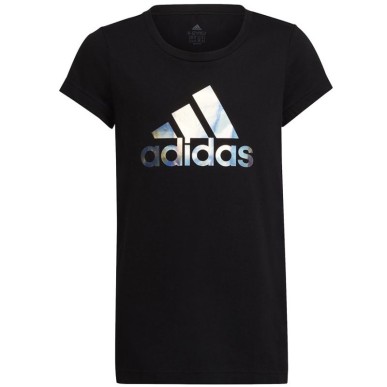 Maglietta con stampa metallizzata Adidas Dance Jr HD4407