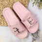 Slippers on the platform Big Star W JJ274A308 pink