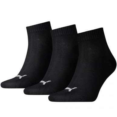 Puma Unisex Quarter Plain 3pak Socks 906978 32/27108000 12