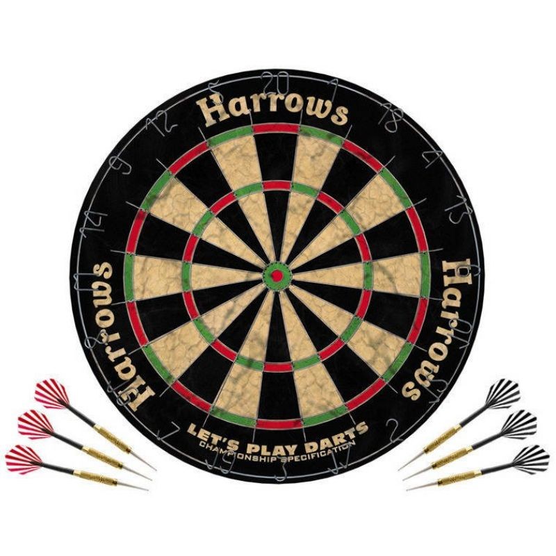 Harrows Let's Play Darts Game Set HS-TNK-000013312