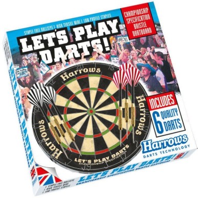 Harrows Let's Play Darts Game Set HS-TNK-000013312