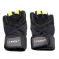 Guanti da palestra HMS RST01 rS nero/giallo