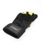 Guanti da palestra HMS RST01 rS nero/giallo