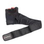 Guanti da palestra HMS RST01 nero/rosso