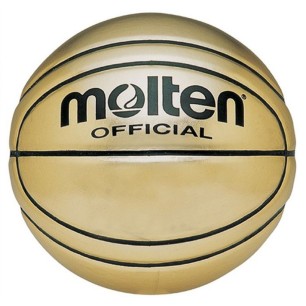 Pallone da basket da collezione in oro fuso BG-SL7