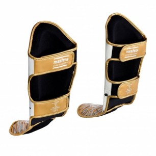 Masters MJE shin guards - NS-ART-GOLD Jr 1101709-GOLD-XS