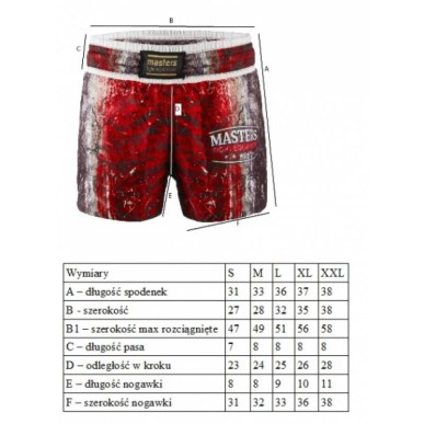 Masters shorts SK1-MFE M 06621-M02