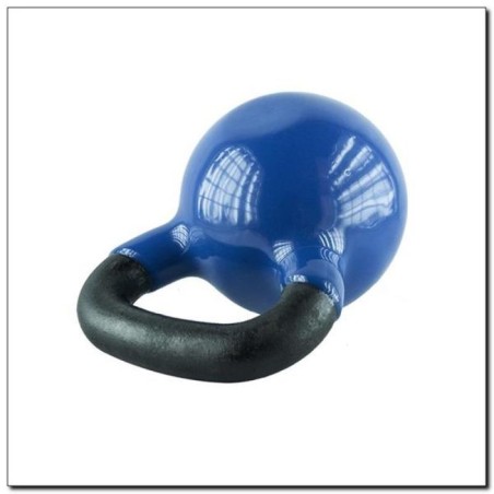 Kettlebell iron covered with vinyl HMS KNV08 BLUE