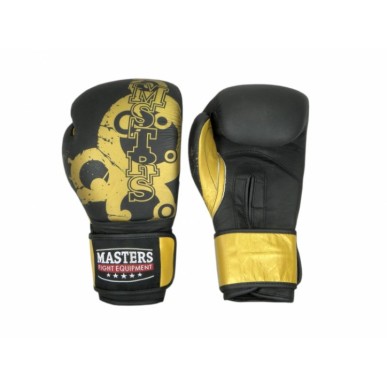 Guanti da boxe Masters Rbt 01256-Oro-10