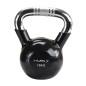 Kettlebell HMS KTC12 NERO maniglia zigrinata in ghisa