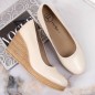 Pumps on the wedge Filippo W PAW339C beige