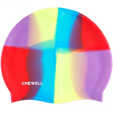 Cuffia da nuoto in silicone Crowell Multi-Flame-10