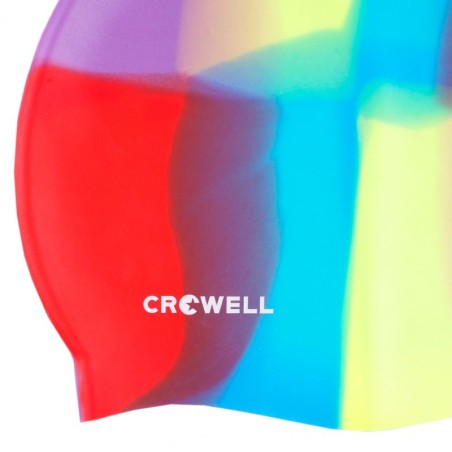 Cuffia da nuoto in silicone Crowell Multi-Flame-10