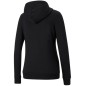 Felpa con cappuccio e zip intera Puma ESS Small Logo TR W 586813 01