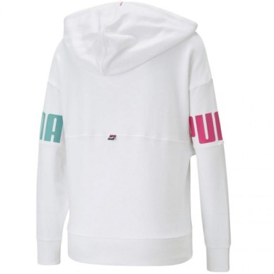 Felpa con cappuccio Puma Power Colorblock TR W 847125 02