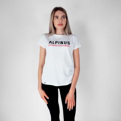 Alpinus Chiavenna white T-shirt W BR43936