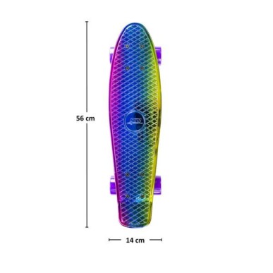 Skateboard Nils Extreme ELECTROSTYLE PENNYBOARD PNB01 BLU